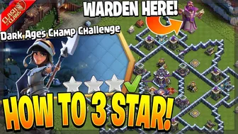 How to 3 Star the Dark Ages Champion Challenge in Clash of Clans!