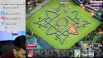 easiest way to 3 star dark ages champion challenge (Clash of Clans)