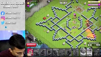 easiest way to 3 star dark ages champion challenge (Clash of Clans)