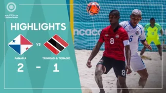 Panama 2-1 Trinidad and Tobago | Concacaf Beach Soccer Championship