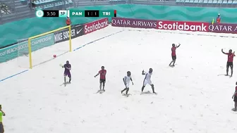 Panama 2-1 Trinidad and Tobago | Concacaf Beach Soccer Championship