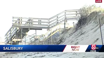 3 staircases at Salisbury Beach still closed after winter erosion