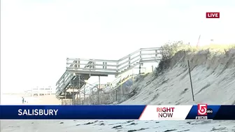 3 staircases at Salisbury Beach still closed after winter erosion