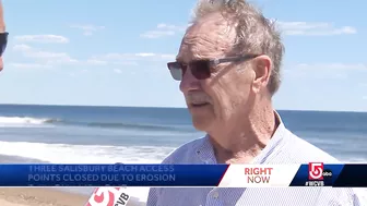 3 staircases at Salisbury Beach still closed after winter erosion