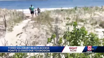 3 staircases at Salisbury Beach still closed after winter erosion