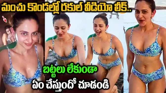 Rakul Preet Singh Bikini Minus 15 Degree Temperature Cold Water Dip Video