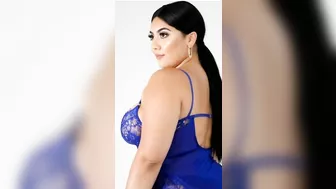 Blue ???? ???? summer dress fashion glamour model beauty #sareefashion #plussize