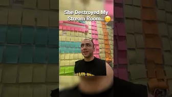 She RUINED My Stream Room ????