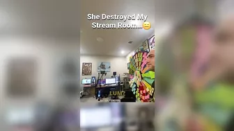 She RUINED My Stream Room ????