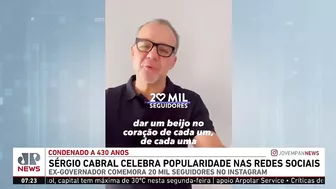 Sérgio Cabral comemora 20 mil seguidores no Instagram