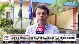 Sérgio Cabral comemora 20 mil seguidores no Instagram