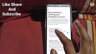 instagram account deactivate kaise kare new update | How To Deactivate instagram account 2023