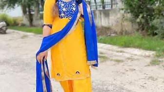 Instagram के trending पंजाबी सलवार सूट डिज़ाइन|| embroidery Punjabi suit|| #instagram #suit #new