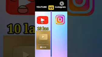 YouTube ❤️VS Instagram????????❓||#shorts #viral #youtubeshorts @pandeyfacts @BrainXMania @BrainzFacts