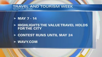 Travel and Tourism week returns in Newport News May 7-14