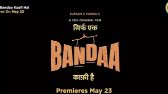 Sirf Ek Bandaa Kaafi Hai | Official Trailer | Manoj B | A ZEE5 Original Film | Premieres 23 May 2023