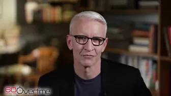 Anderson Cooper interviews one of his journalism role models