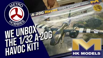 Hong Kong Models 1/32 A-20G Havoc Over Europe Special Edition | We reveal the actual production kit!