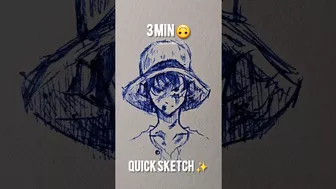 How To Draw Luffy 10sec ,3min ,25 min ✨️???? #shorts #anime