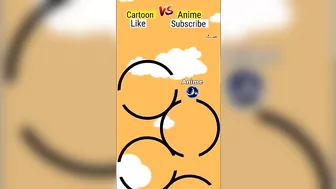 Anime vs Cartoon #shorts #trending #cartoon #anime