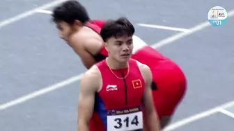 Thailand's Soraoat Dapbang beats Vietnam's Nghia Ngan to Men's 200m GOLD | Athletics SEA Games 2023