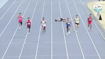 Thailand's Soraoat Dapbang beats Vietnam's Nghia Ngan to Men's 200m GOLD | Athletics SEA Games 2023