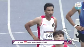 Thailand's Soraoat Dapbang beats Vietnam's Nghia Ngan to Men's 200m GOLD | Athletics SEA Games 2023