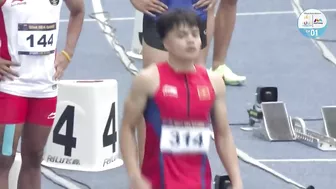 Thailand's Soraoat Dapbang beats Vietnam's Nghia Ngan to Men's 200m GOLD | Athletics SEA Games 2023