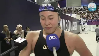 Singapore's Quah Ting Wen panicked a little after bad 100m freestyle start | Swimming SEA Games 2023