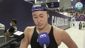 Singapore's Quah Ting Wen panicked a little after bad 100m freestyle start | Swimming SEA Games 2023