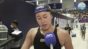 Singapore's Quah Ting Wen panicked a little after bad 100m freestyle start | Swimming SEA Games 2023