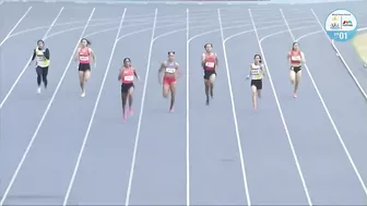 THAT moment Singapore's Shanti Pereira blows away the rest to defend her 200m title | SEA Games 2023