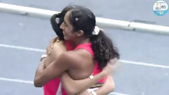 THAT moment Singapore's Shanti Pereira blows away the rest to defend her 200m title | SEA Games 2023