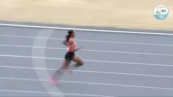 THAT moment Singapore's Shanti Pereira blows away the rest to defend her 200m title | SEA Games 2023