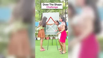 Draw This Shape in One Line | Fun Games Challenge | DIY Queen #shorts