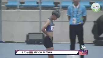 Singapore's Shanti Pereira qualifies for 200m final with time of 24.02s | Athletics SEA Games 2023