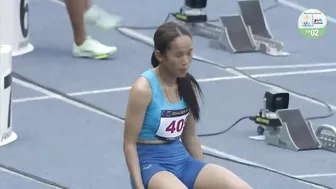 Singapore's Shanti Pereira qualifies for 200m final with time of 24.02s | Athletics SEA Games 2023