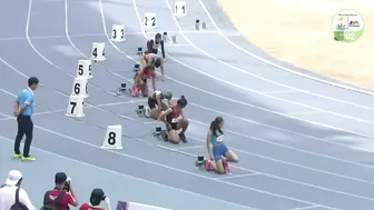 Singapore's Shanti Pereira qualifies for 200m final with time of 24.02s | Athletics SEA Games 2023