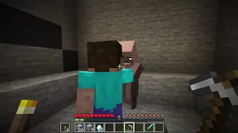 MINECRAFT MEME MUTAHAR Laugh MEME Compilation #65 VILLAGER vs HEROBRINE TWERK