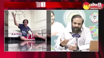 Yellow Media Fake Propaganda with Tiktok Star GV Rao on AP Financial Status |@SakshiTV​