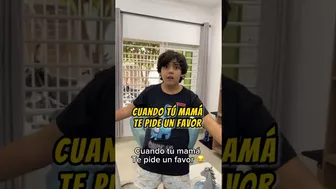 Cuando tú mamá te pide un favor ???????? #viral #tiktok #parati #humor #funny #videos #shorts #short