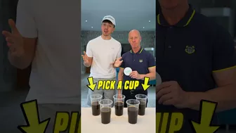 Guess CHEAP vs. EXPENSIVE Mystery Cup Challenge! ???? #shorts