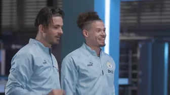 Grealish, Bernardo and Kalvin get COMPETITIVE at Robo Pong! | Midea Home Challenge 2023!