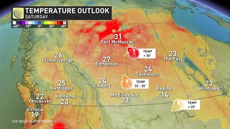 Heat Dome Set to Challenge Early May Records in Alberta