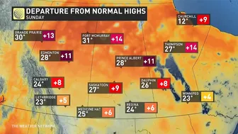 Heat Dome Set to Challenge Early May Records in Alberta