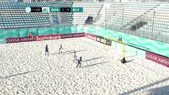 Guatemala 3-2 Belize | Concacaf Beach Soccer Championship