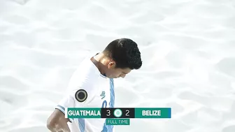 Guatemala 3-2 Belize | Concacaf Beach Soccer Championship