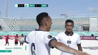 El Salvador 7-1 Costa Rica | Concacaf Beach Soccer Championship