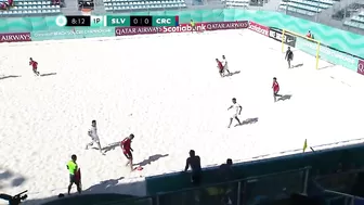 El Salvador 7-1 Costa Rica | Concacaf Beach Soccer Championship