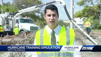 West Palm Beach conducts emergency preparedness training to tackle storm damage